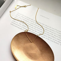 Rambo Rombo Side 18in Chain, 925 Sterling Silver, 18K Yellow Gold Plated