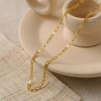 Hollow Chain Choker 925 Sterling Silver Necklace
