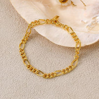 Vintage Hollow Chain Bracelet in 925 Sterling Silver
