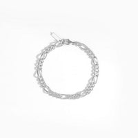 Vintage Hollow Chain Bracelet in 925 Sterling Silver