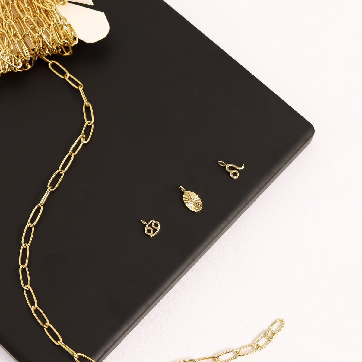 14K Solid Gold Zodiac Charms