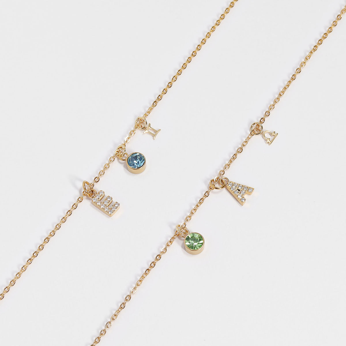 14K Solid Gold Zodiac Charms