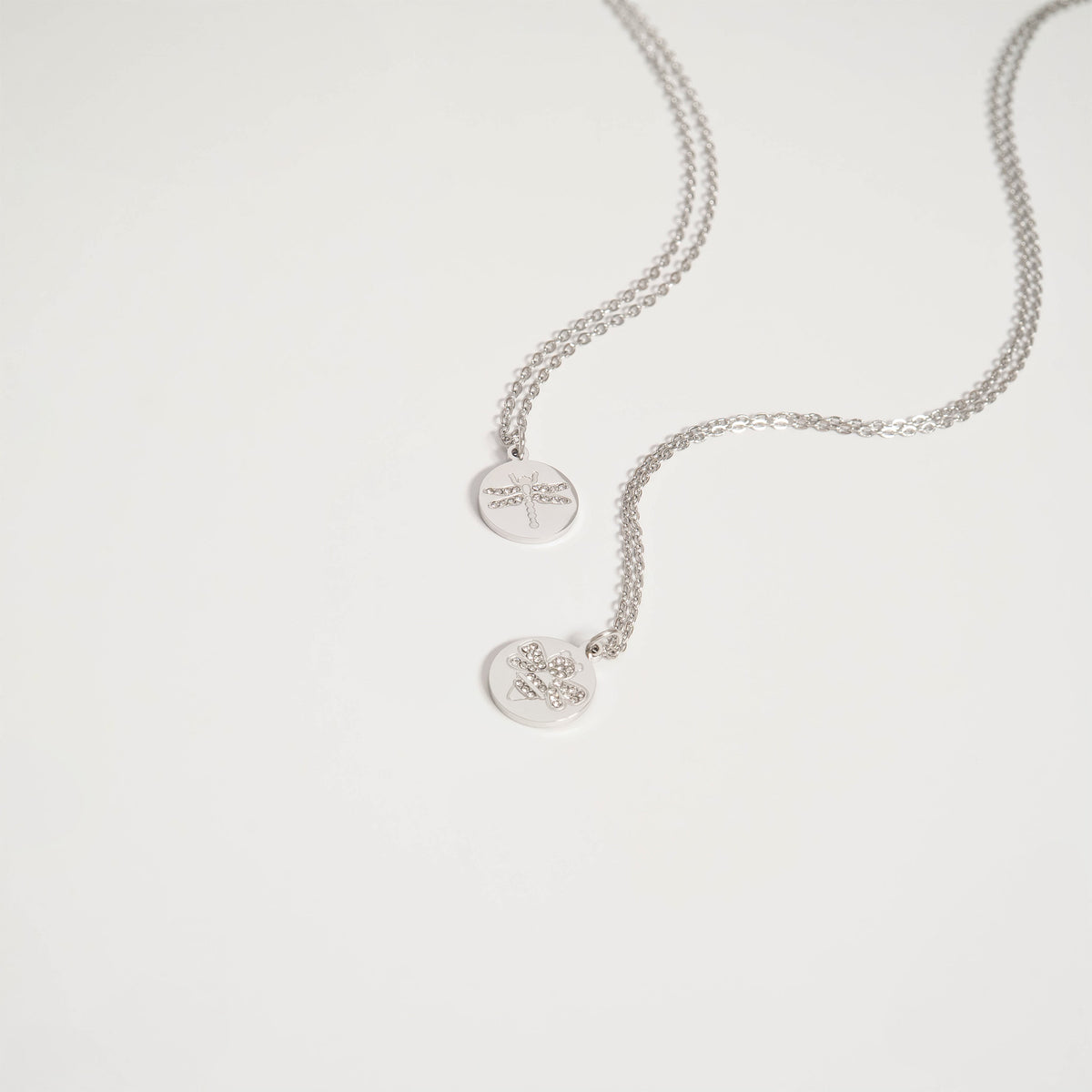 18K Gold PVD Bee Pendant Necklace