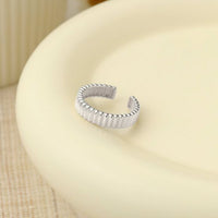 Fashion Wheel Gear Sterling Silver Adjustable Ring