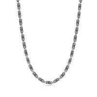 Sanskrit Ong Ma Ni Bei Mei Hong 925 Sterling Silver Necklace