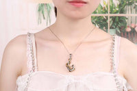 Golden Dragon Twining Pirate Hook Pendant