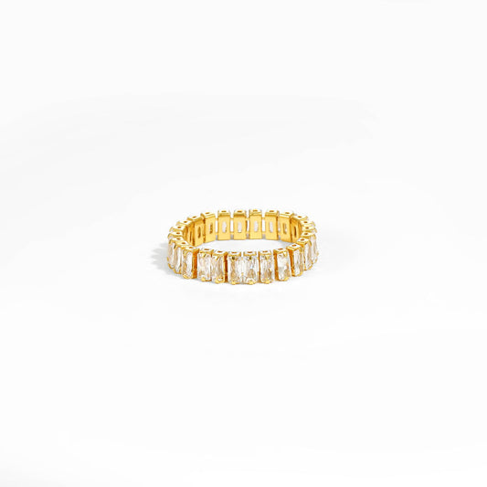 CZ Cubic Sugar 925 Sterling Silver Ring