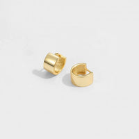 Mini Circle Huggie Hoop Earrings in 925 Sterling Silver