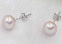 Freshwater Cultured 6mm Pearl Stud Earrings