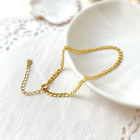 Geometry Hollow Chain Sterling Silver Choker