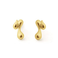 Electroformed Irregular Chunky Drop Earrings in S999 Sterling Silver