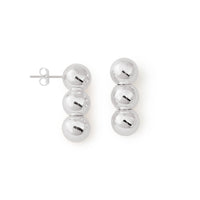 Chunky Electroformed Hollow Round Statement Earrings