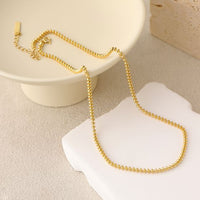 Fashion Beads Party 925 Sterling Silver Necklace