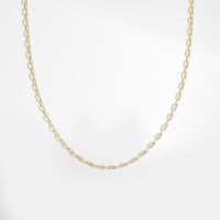 Simple Geometry Hollow Chain Choker Necklace