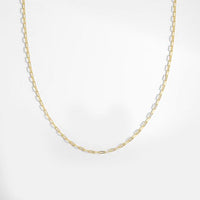 Simple Geometry Hollow Chain Choker Necklace