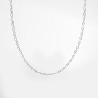 Simple Geometry Hollow Chain Choker Necklace
