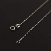 Nugget Crisscross 925 Sterling Silver Collar Necklace