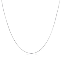 Snake Chain Necklace 1.0mm, 20/22/24/28 in, 925 Sterling Silver