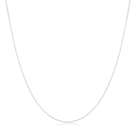 Anchor Chain Collar Necklace 925 Sterling Silver
