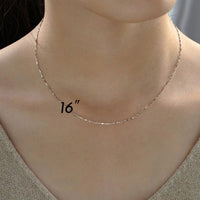 Byzantine 925 Sterling Silver Chain