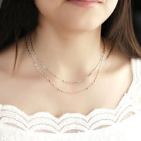 Barleycorn Sterling Silver Chain