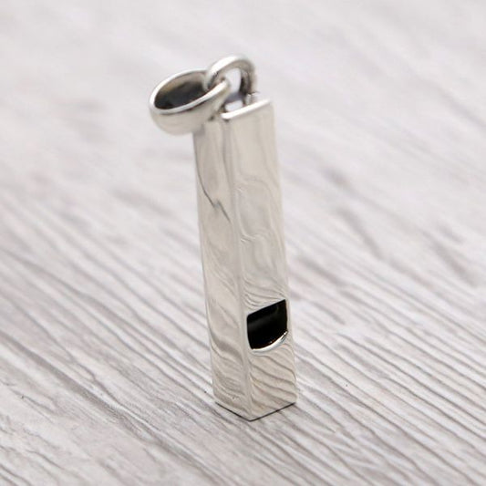 Shiny Whistle 925 Sterling Silver Pendant