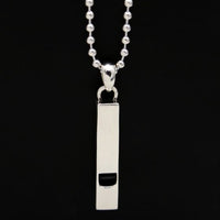 Shiny Whistle 925 Sterling Silver Pendant