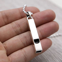 Shiny Whistle 925 Sterling Silver Pendant