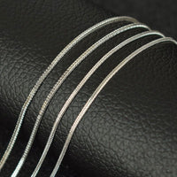 Hot Fox Tail Chain 925 Sterling Silver Necklace
