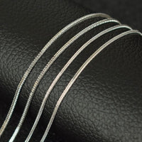 Hot Fox Tail Chain 925 Sterling Silver Necklace
